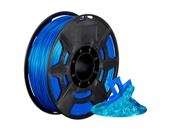 Monoprice PLA Hi-Gloss 3D Printer Filament; 1.75mm; 1kg/spool - Blue - Part# 36284