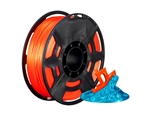 Monoprice PLA Hi-Gloss 3D Printer Filament; 175mm; 1Kg/Spool - Orange - Part# 36300