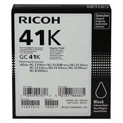 Ricoh GC41K OEM Black Inkjet Cartridge
