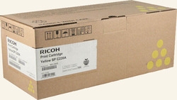 Ricoh 406044 OEM Yellow Laser Toner Cartridge