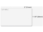 Seiko SLP-MRLC Clear Multi-Purpose Labels 28mm x 51mm (220 labels per roll / 2 rolls per box)