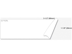 Seiko SLP-R2RL Removable Adhesive White Address Labels 1 1/8" x 3 1/2" (130 labels per roll / 2 rolls per box) 