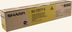Sharp MX-70NTYA ( MX70NTYA ) OEM Yellow Laser Toner Cartridge