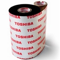 Toshiba 110mm x 300m (4.33" x 984') (50 rolls per box) B4430110AS1 General Purpose Resin Thermal Transfer Ribbon