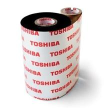 Toshiba 90mm x 410m (3.54" x 1345') (Box of 12) BRSA090410-DW6 Standard Wax Thermal Transfer Ribbon    