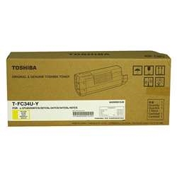Toshiba TFC34UY ( TFC-34UY ) OEM Yellow Laser Toner Cartridge