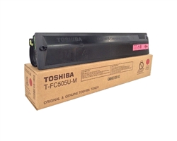 Toshiba TFC505UM ( TFC-505UM ) OEM Magenta Laser Toner Cartridge