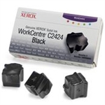 Xerox 108R00663 ( 108R663 ) OEM Black Solid Ink Sticks (Pack of 3)