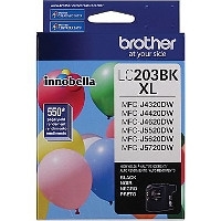 Brother LC2032PKS ( LC-2032PKS ) OEM Black High Yield Inkjet Cartridge (Dual Pack)