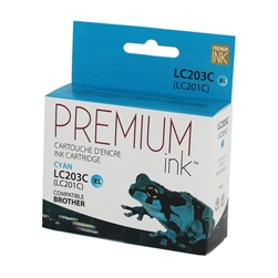 Brother LC203C ( LC-203C ) Compatible Cyan High Yield Inkjet Cartridge