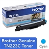 Brother TN223C ( TN-223C ) OEM Cyan Toner Cartridge