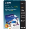 Epson Double Sided Matte Paper for Inkjet 8.5" x 11" (Letter) - 50 Sheets - S041568