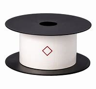 Brother BMSLT23GHS1V2 Mobile 3" x 2" TT GHS 1 Diamond White Label (use BMSLPR03xx Ink Ribbons), 3mil, 5+ Years, 5" OD / 1" Core, 250 Labels/Roll, 1 Roll/Unit