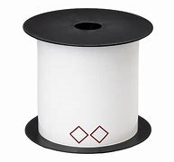 Brother BMSLT46GHS2V2 Mobile 4"x 6" TT GHS 2 Diamonds White Label (use BMSLPR03xx Ink Ribbons), 3mil, 5+ Years, 5in OD / 1in Core, 200 Labels/Roll, 1 Roll/Unit