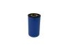 Brother BSS1C300110 110mm (4.33in) Wide TT Wax/Resin Ribbon, Black, 1in Core w Notch, 300m/Roll, 12 Rolls/Unit