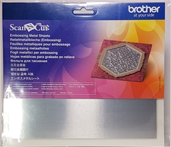 Brother CAEBSSMS1 Embossing Silver Metal Sheets