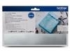 Brother CAFTSSIL1 Foil Transfer Sheets Silver - 4 silver colour foil transfer sheets 3.9 x 7.8 (100mm x 200mm