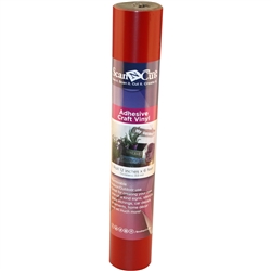 Brother CAVINYLRD Red Adhesive Craft Vinyl