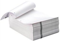Brother LB3668W3-001 Premium Fanfold Letter Size w/3 hole punch - 20 Year Archiveability 1000 Sheets Per Pack