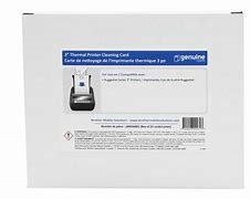 Brother LBX036001 3 in x 6 in, Cleaning Card for RuggedJet 3, 25 cards per carton