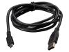 Brother LBX081001 Mobile USB Cable - 4, USB-MICROB/USB-A Connectors, Compatible with RJ-2035/55, RJ-3035/55