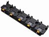 Brother LBX085001 5 Bay Hat Channel Docking Charging Assembly, Includes Docking Stations and Power Splitter Cable, Does NOT Include Wall-Mounting Hardware or AC Adapter