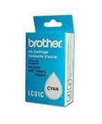 Brother LC01C ( LC-01C ) OEM Cyan Ink Cartridge