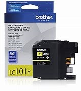 Brother LC101Y ( LC-101Y ) OEM Yellow Inkjet Cartridge