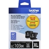 Brother LC1032PKS ( LC-1032PKS ) OEM Black High Yield Inkjet Cartridge (Dual Pack)