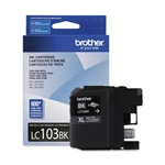 Brother LC103BK ( LC-103BK ) OEM Black High Yield Inkjet Cartridge