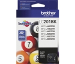 Brother LC201BK ( LC-201BK ) OEM Black Inkjet Cartridge