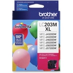 Brother LC203M ( LC-203M ) OEM Magenta High Yield Inkjet Cartridge