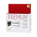Brother LC20EY ( LC-20EY ) Compatible Yellow Inkjet Cartridge