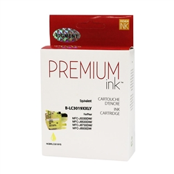 Brother LC3019Y ( LC-3019Y ) Compatible Yellow High Yield Inkjet Cartridge