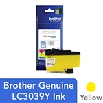 Brother LC3039Y ( LC-3039Y ) OEM Yellow High Yield Ink jet Cartridge