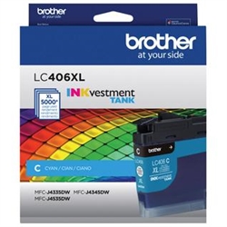 Brother LC406XLM ( LC-406M ) OEM Magenta Inkjet Cartridge
