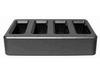 Brother PA-4BC-4000 4 Bay Lithium-Ion Battery Charger (for use  for PA-BT-4000LI)