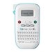 Brother PT-N10 - Labelmaker - B/W - direct thermal - - 180 dpi - up to 21.3 inch/min - cutter - print preview, 2 line printing, vertical print - white, blue