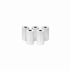 Brother RD006U1U 1.25" x 1" DT Premium Papel Label, 5  OD / 1  CORE, 2, 650 LABELS/ROLL, 8 ROLLS/CASE
