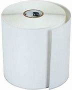 Brother RDQ01U1 Premium Die-Cut Label - 2 in x 1 in, 2.3 in OD, 0.75 in  ID, Gap, 36 rolls/case, 525 labels/roll