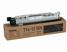 Brother TN12BK ( TN-12BK ) OEM Black Laser Toner Cartridge