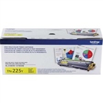Brother TN225Y ( TN-225Y ) OEM High Yield Yellow Laser Toner Cartridge