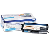 Brother TN315C ( TN-315C ) OEM Cyan High Yield Laser Toner Cartridge