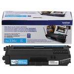 Brother TN336C ( TN-336C ) OEM Cyan High Yield Laser Toner Cartridge