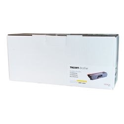 Brother TN339Y ( TN-339Y ) Compatible Yellow High Yield Laser Toner Cartridge