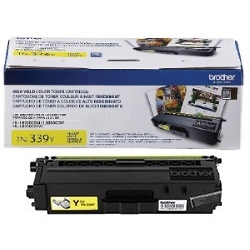 Brother TN339Y ( TN-339Y ) OEM Yellow High Yield Laser Toner Cartridge