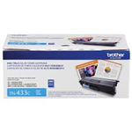 Brother TN433C ( TN-433C ) OEM Cyan High Yield Laser Toner Cartridge