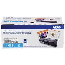 Brother TN433C ( TN-433C ) OEM Cyan High Yield Laser Toner Cartridge