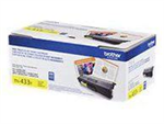 Brother TN433Y ( TN-433Y ) OEM Yellow High Yield Laser Toner Cartridge