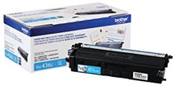 Brother TN436C ( TN-436C ) OEM Cyan Extra High Yield Laser Toner Cartridge
